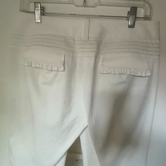 Development Ruffle Pocket Cream Pant - Picture 3 of 6